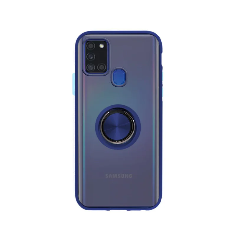 Capa Apokin para Samsung Galaxy A21 Gel Fumado com Íman e Suporte Variedade de cores - Imagem 4