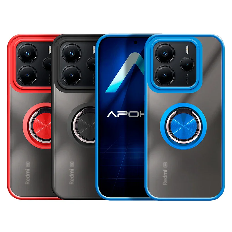 Capa Apokin para Xiaomi Redmi Note 14 5G Gel Fumada com Íman e Suporte Variedade de cores - Imagem 1