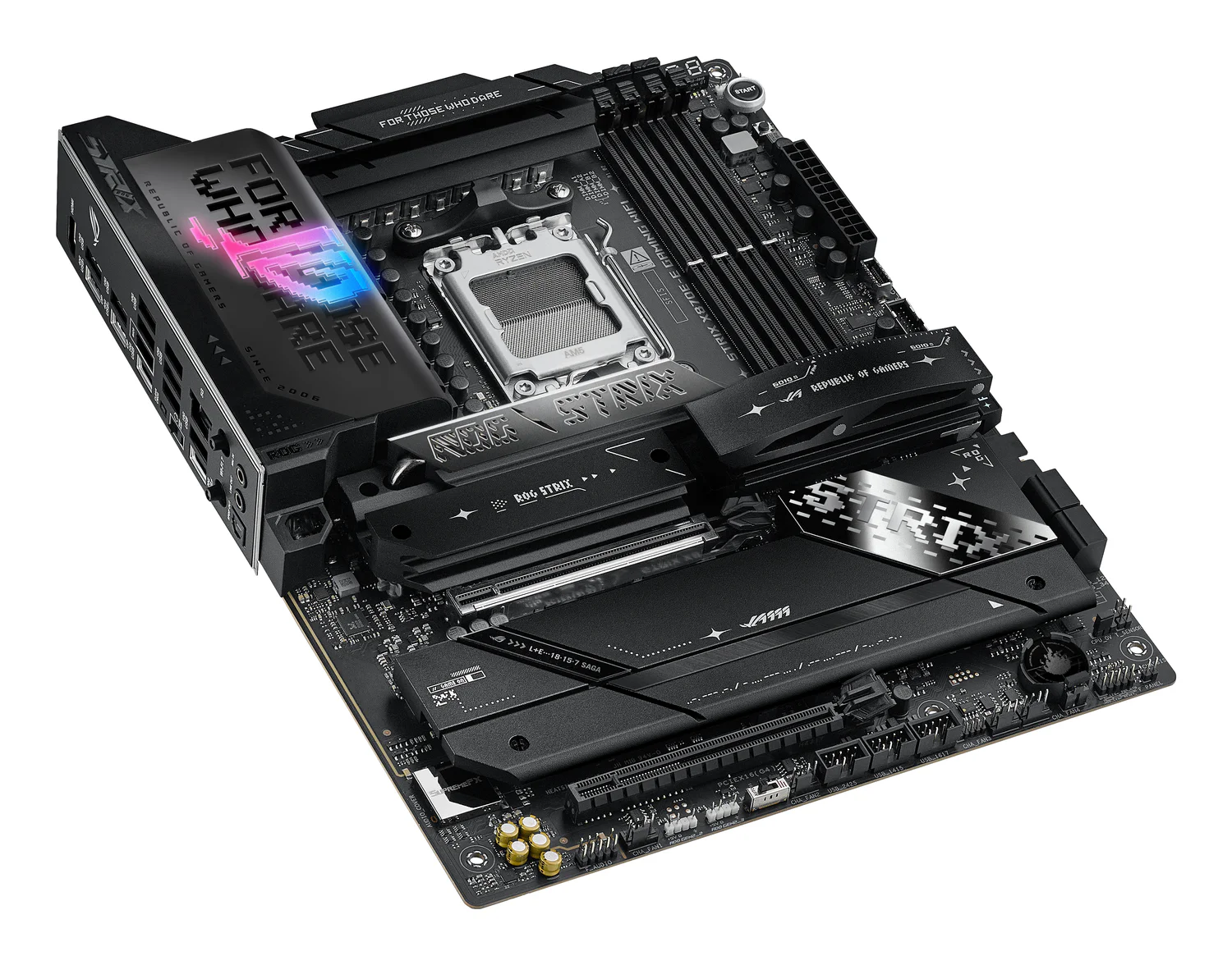 Motherboard ASUS ROG Strix X870E-E Gaming WiFi ATX AM5 DDR5 USB4 Wi-Fi 7 - Imagem 3