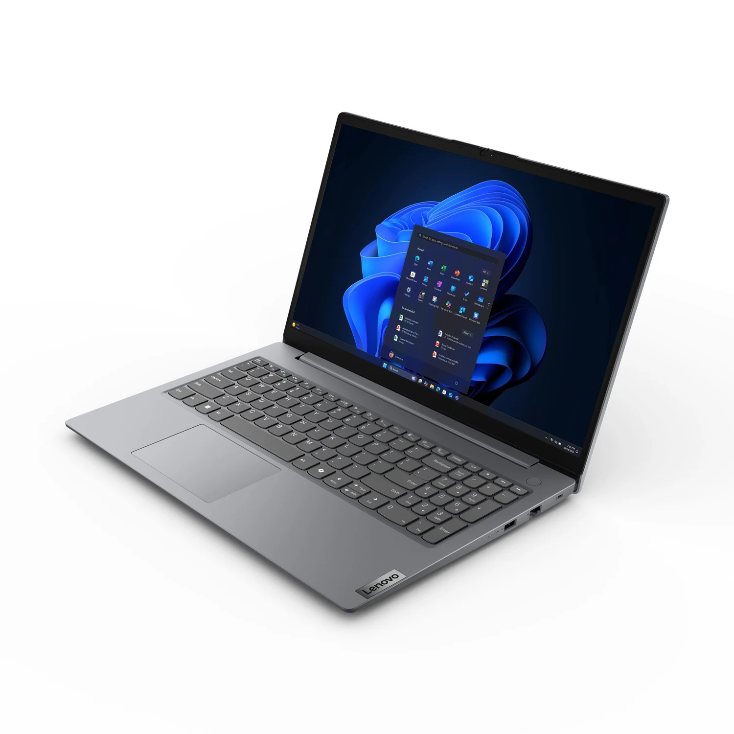 Portátil Lenovo V15 G7 IWC 15.6" Full HD Intel Core 7 350 16GB 512GB SSD Luna Grey - Imagem 2