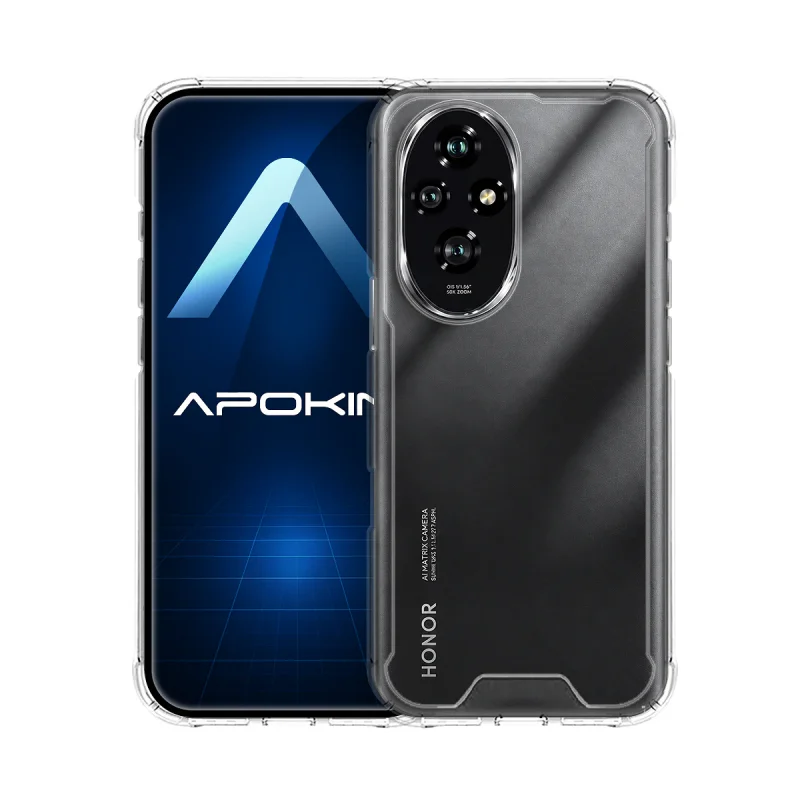 Capa Apokin para Honor 200 Pro Transparente Antichoque