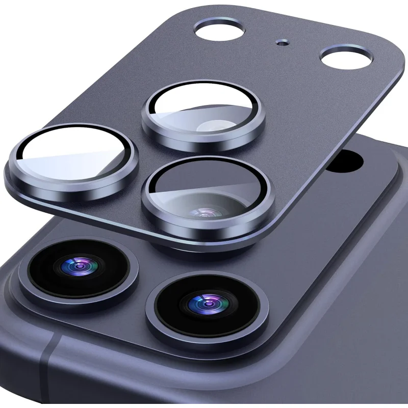 Protetor de Câmara Apokin para iPhone 17 Pro em Alumínio Azul - Imagem 3