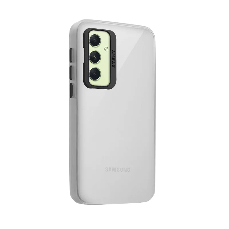 Capa Apokin para Samsung Galaxy A54 Silicone Mate com Suporte Lilás - Imagem 2