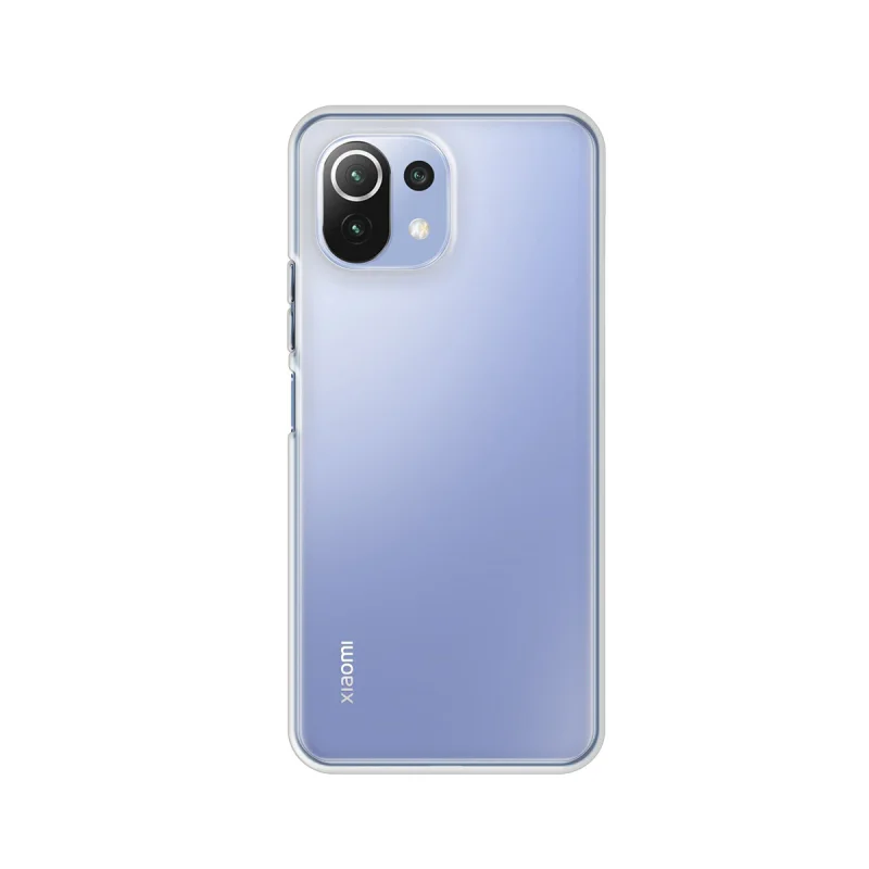 Capa de Silicone Apokin Transparente 2,0 mm para Xiaomi Mi 11 Lite