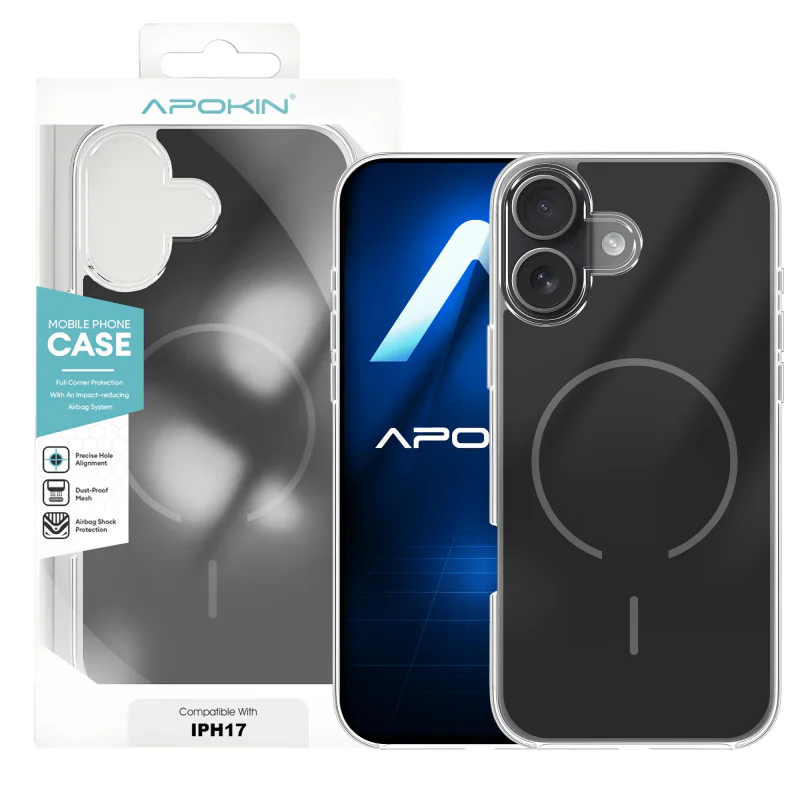 Capa Apokin para iPhone 17 MagCase com MagSafe Branco - Imagem 2