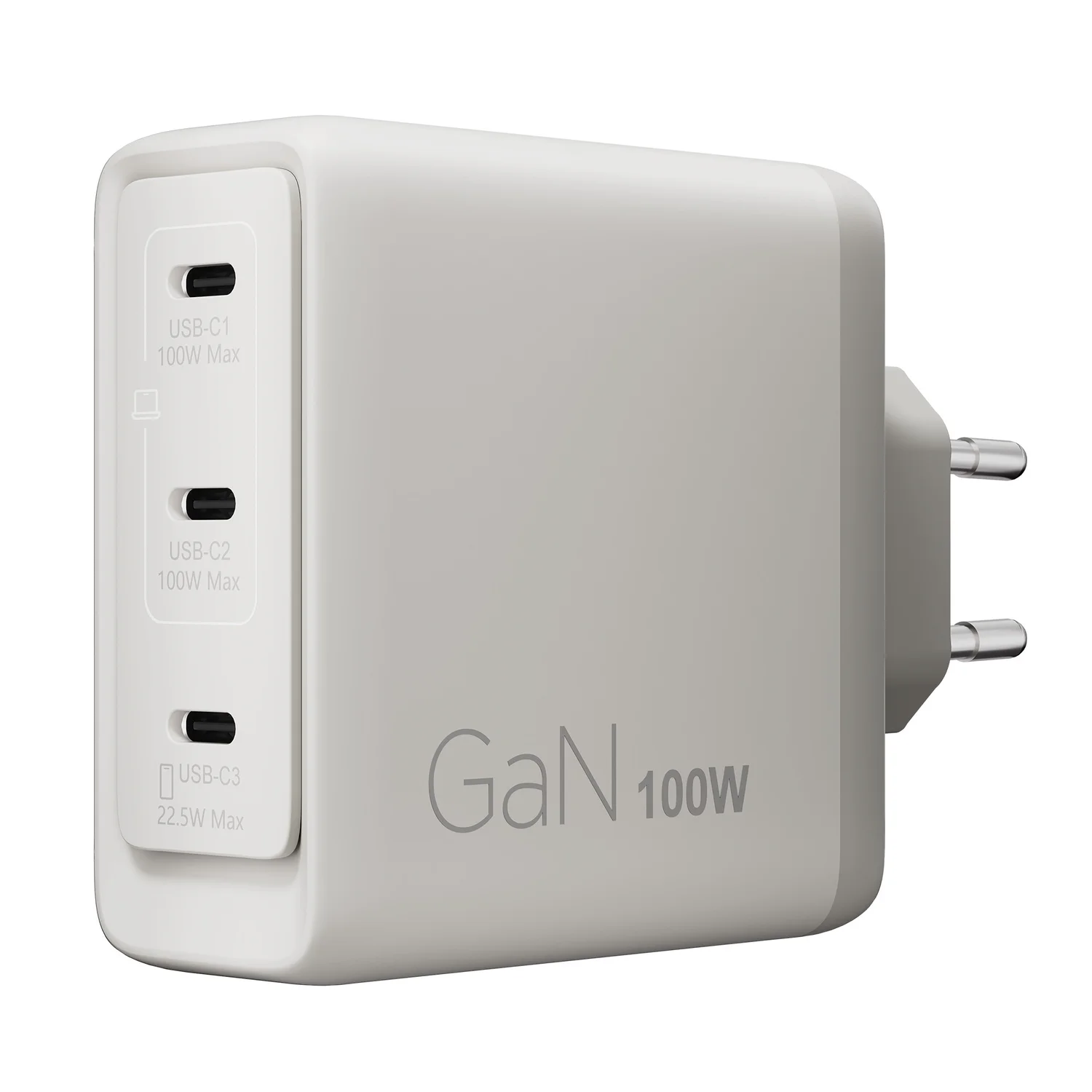 Carregador Lenovo GaN 100W USB-C Multiporta com 3 Portas e Cabo 1,8 m Seashell - Imagem 6