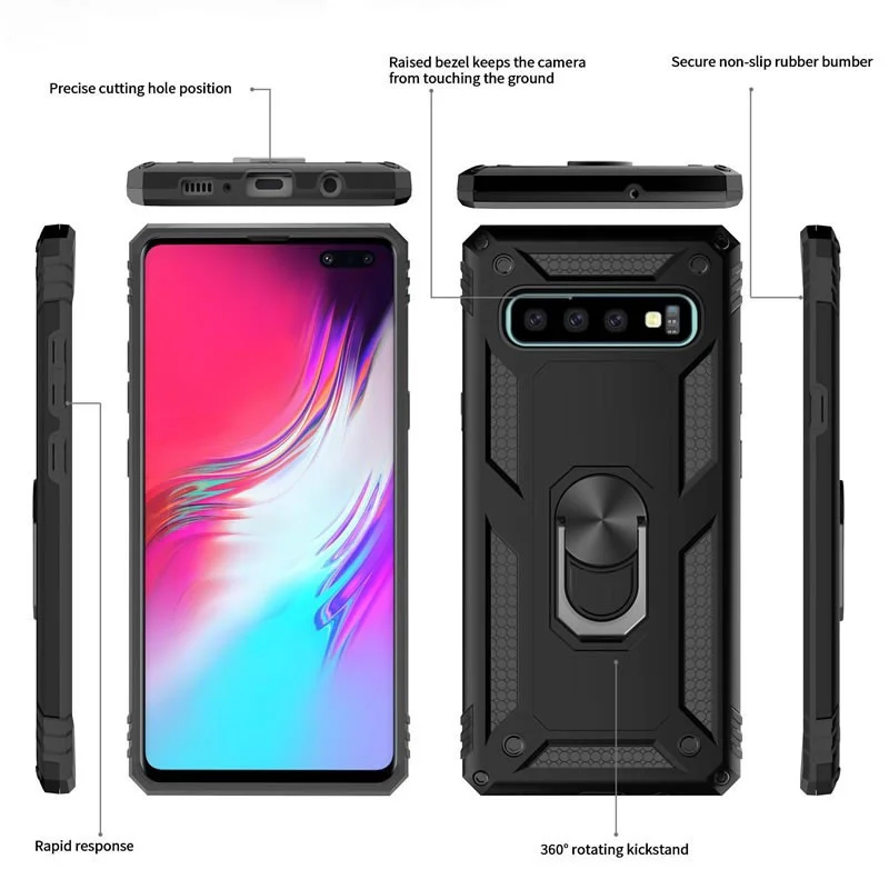 Capa de Alumínio Apokin para iPhone 15 Antichoques com Íman e Anel 360 - Imagem 2
