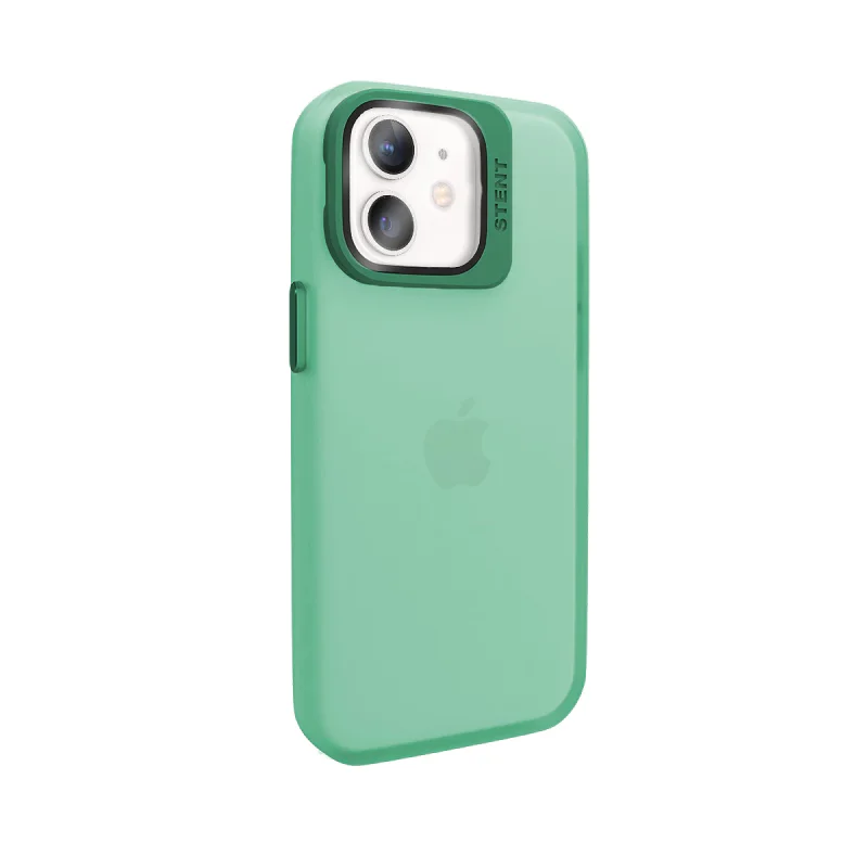 Capa Apokin em Silicone Mate com Suporte e Proteção de Câmara para iPhone 11 Azul - Imagem 4