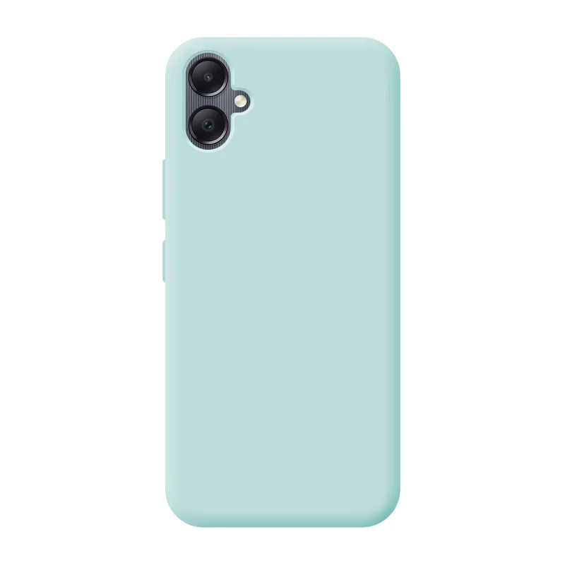 Capa Apokin para Samsung Galaxy A05 Silicone Suave Azul Turquesa - Imagem 6