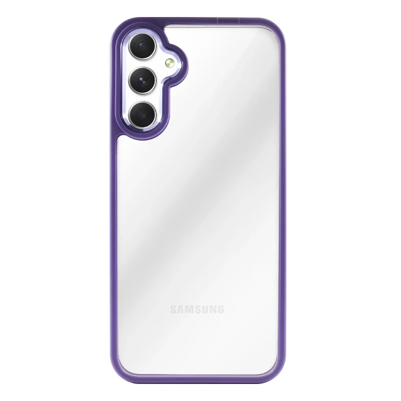 Capa de Silicone Apokin para Samsung Galaxy A13 com Aro Colorido Bege - Imagem 6