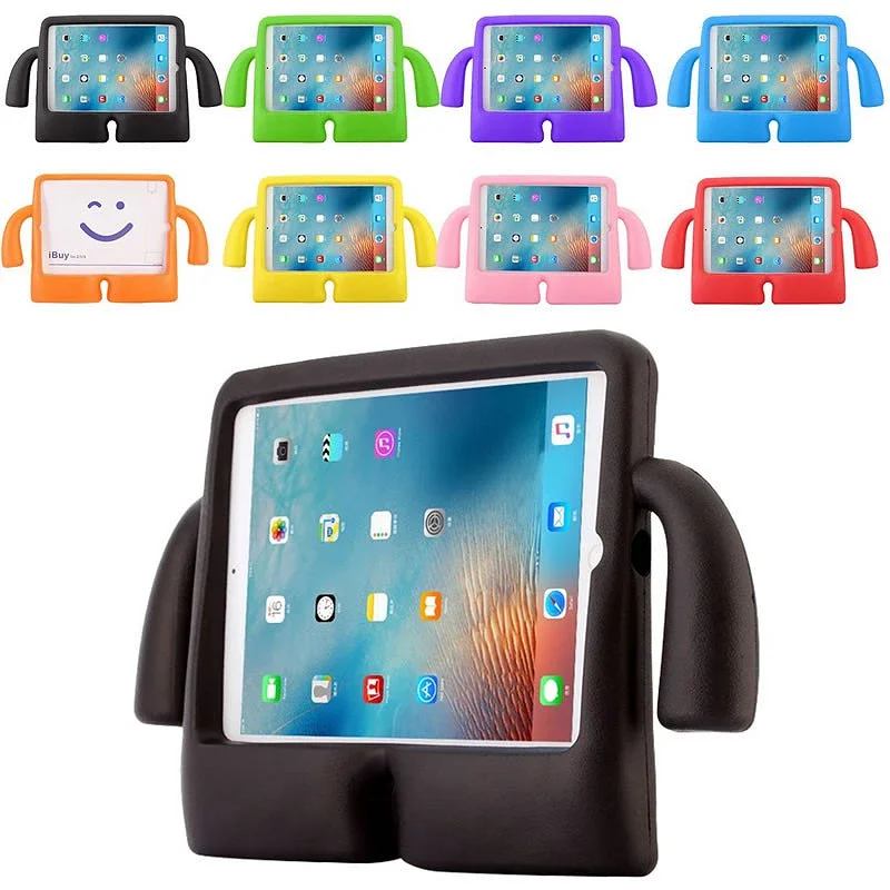 Capa Infantil Apokin para Samsung Galaxy Tab A7 T500 em Silicone Reforçada Antichoques Cor: Verde - Imagem 1