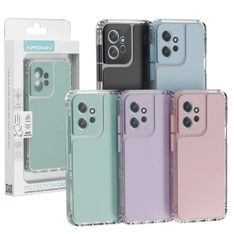 Capa Bumper Urbano Apokin para Xiaomi Redmi Note 12 4G Lilás - Imagem 1