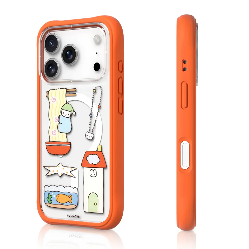 Capa Apokin Youngkit para iPhone 17 Pro Max e 18 Pro Max Magnética City Life - Imagem 2