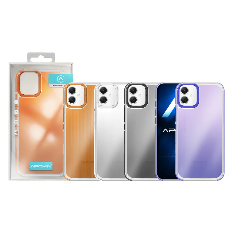 Capa Apokin Camaleão para Samsung Galaxy A06 Preto - Imagem 1