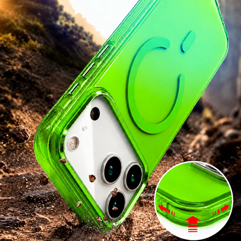 Capa Fosca Apokin com Cantos Reforçados para iPhone 15 Lilás - Imagem 2