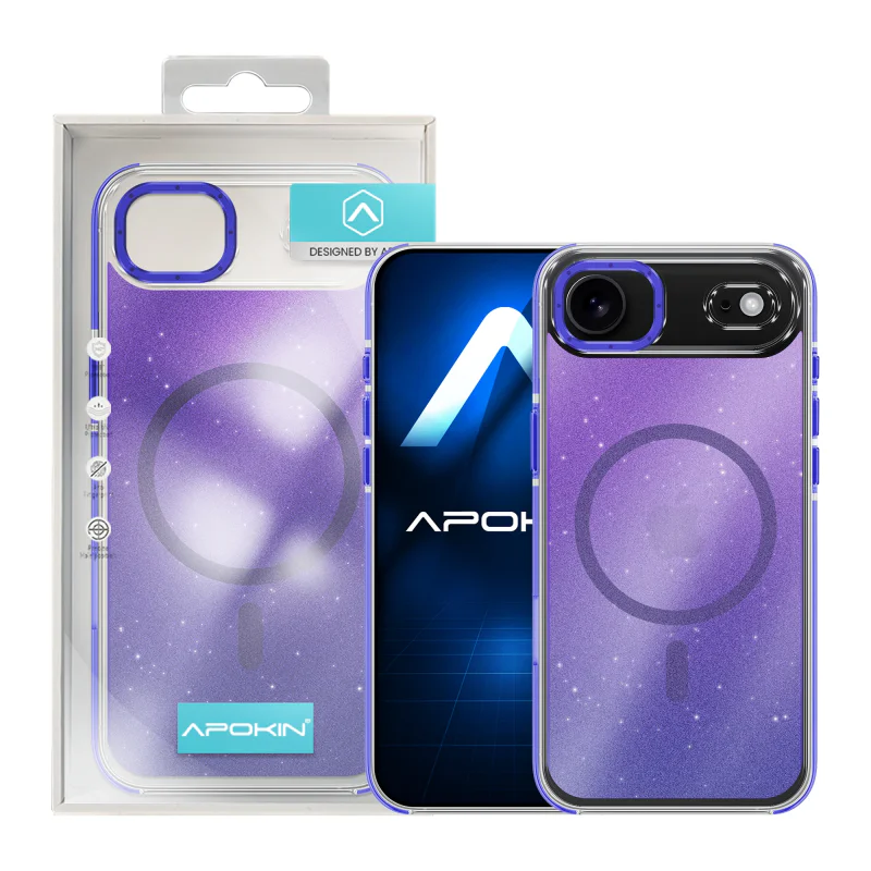 Capa com Purpurina MagSafe para iPhone 17 Air Lila - Imagem 4