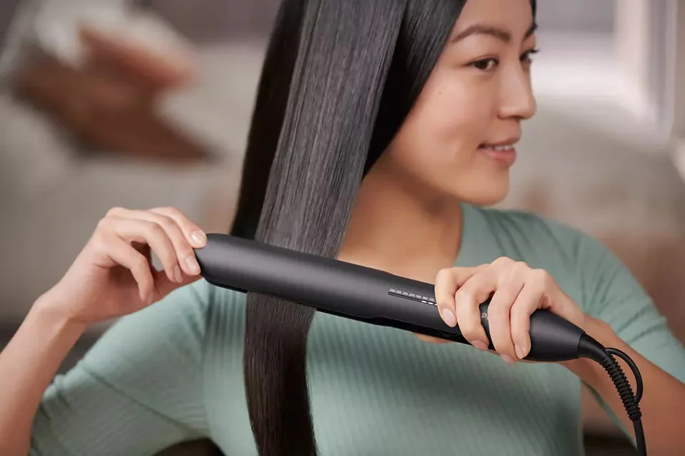 Alisador de Cabelo Philips 5000 Series BHS510 com ThermoShield e Cuidado Iónico 120-230 °C - Imagem 5