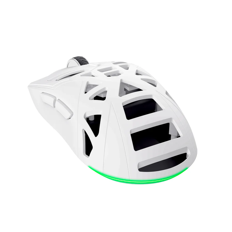 Rato Gaming Sem Fios Trust GXT 932W Volyx Ultraleve Dual Wireless Branco - Imagem 3