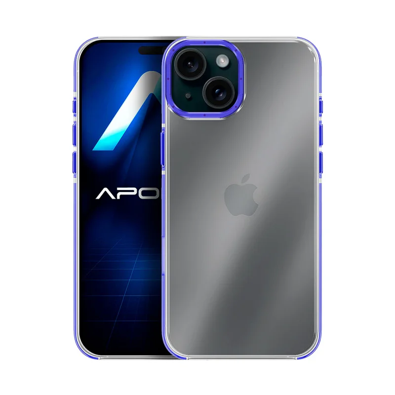 Capa Reforçada Apokin para iPhone 15 Branco - Imagem 4