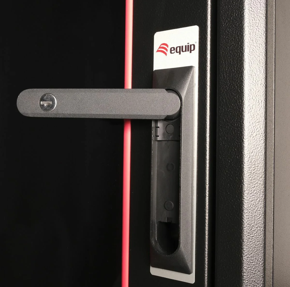 Bastidor de Chão Equip Basic Flex 19" 32U 800x800mm Preto RAL9005 com Porta de Vidro - Imagem 3