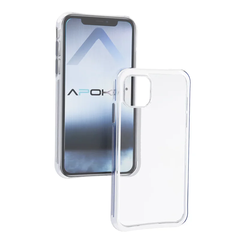 Capa Apokin para iPhone 11 Pro Max em Silicone Extra Grosso 3,3 mm Transparente - Imagem 2
