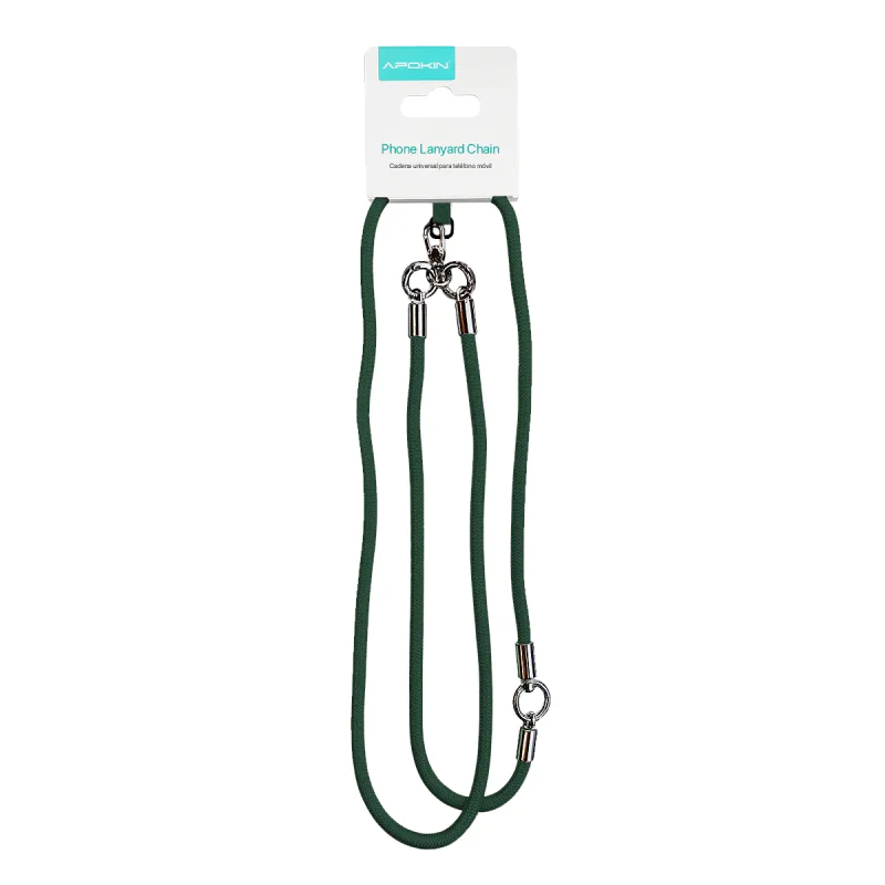 Cordão Universal Apokin com Adaptador para Telemóvel Castanho - Imagem 6