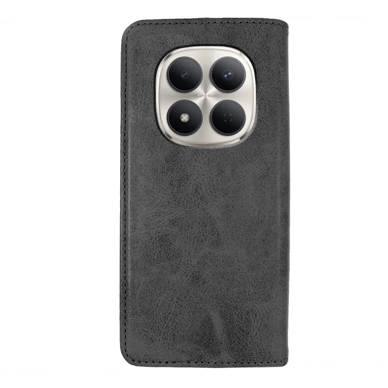 Capa Livro Apokin para Xiaomi Redmi Note 15 Pro 4G em Polipele com Porta-cartões Preto - Imagem 2