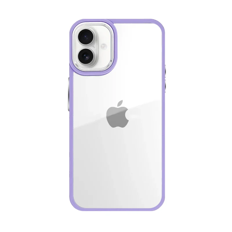 Capa Apokin para iPhone 16 Silicone Antichoque com Aro de Câmara em Alumínio Variedade de cores - Imagem 4