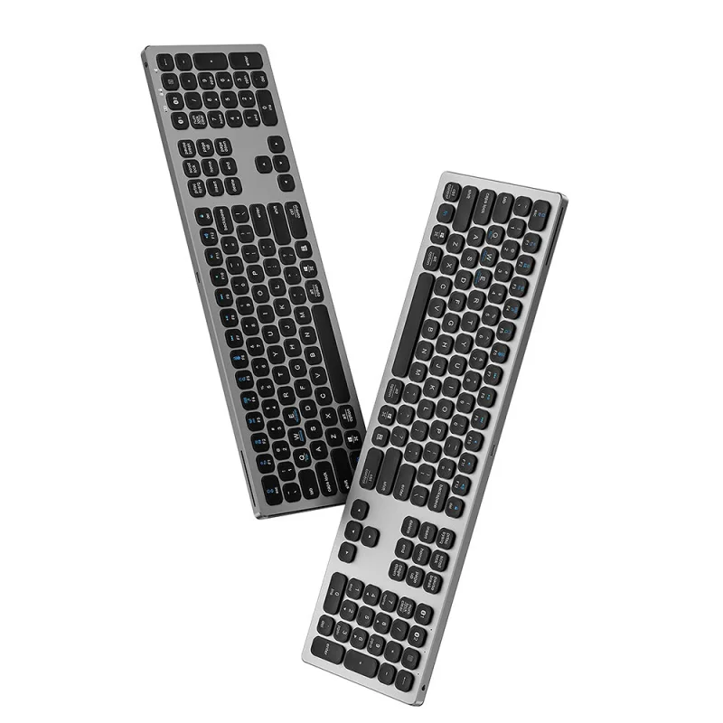 Teclado sem Fios WiWU MKB-03 Magic Bluetooth Layout US Preto