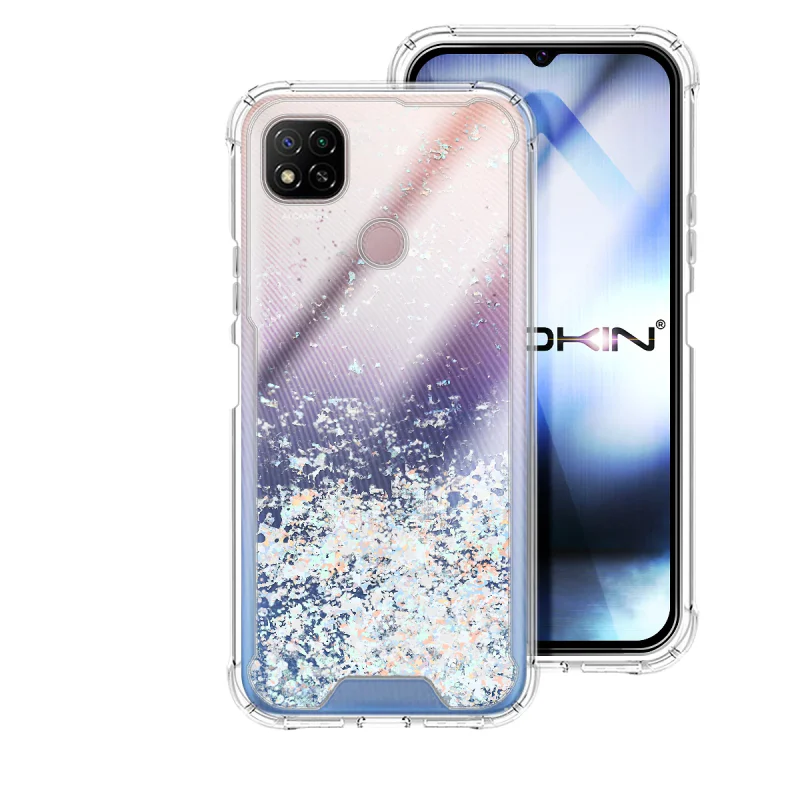 Capa Apokin para Xiaomi Redmi 9C Gel Transparente Azul - Imagem 5