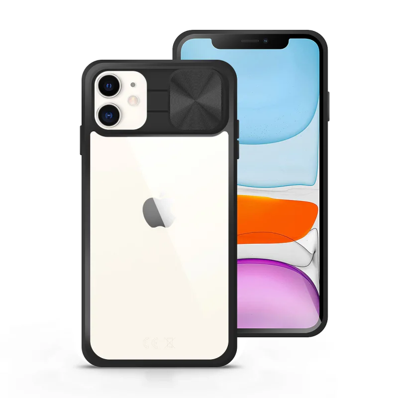 Capa de Gel Anti-choque Apokin com Cobertura Deslizante para iPhone 11 Azul Turquesa - Imagem 5