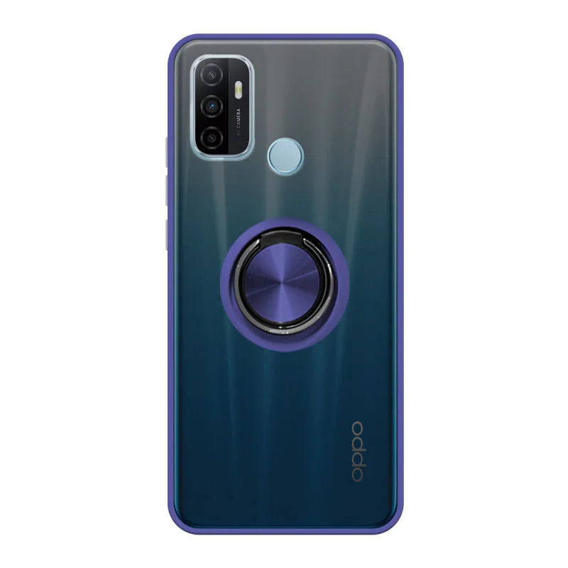 Capa de Gel Apokin para Realme C21 Magnética com Suporte Fumada Vermelho - Imagem 2