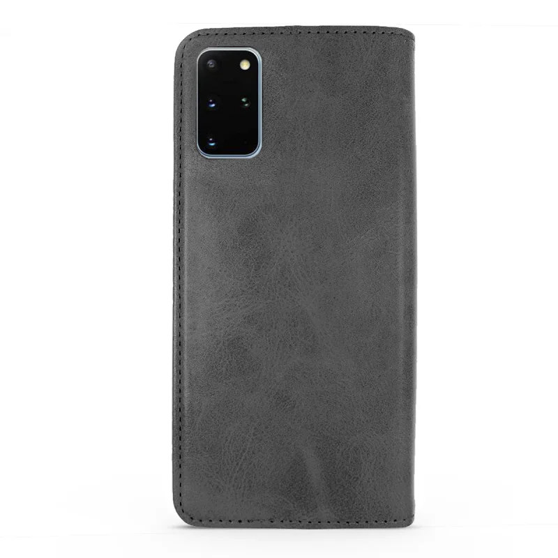 Capa Apokin em Pele Sintética com Porta-Cartões para Samsung Galaxy S10 Plus Preto - Imagem 6