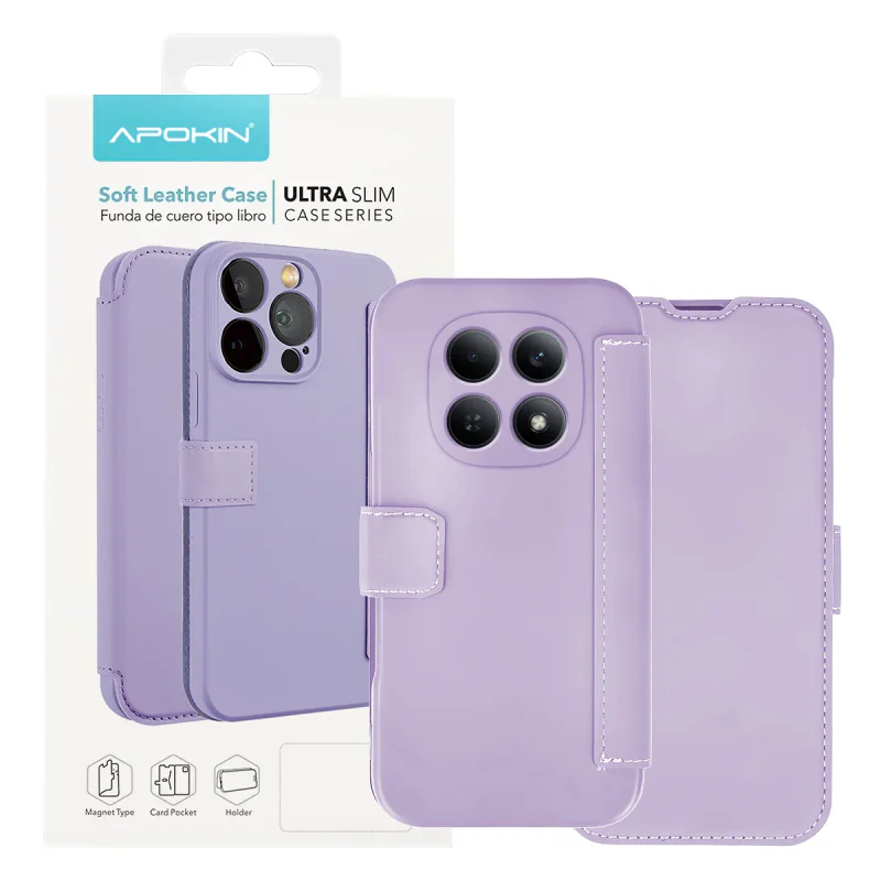 Capa Apokin para Xiaomi Redmi Note 15 4G / 5G Silicone Macio Azul - Imagem 2