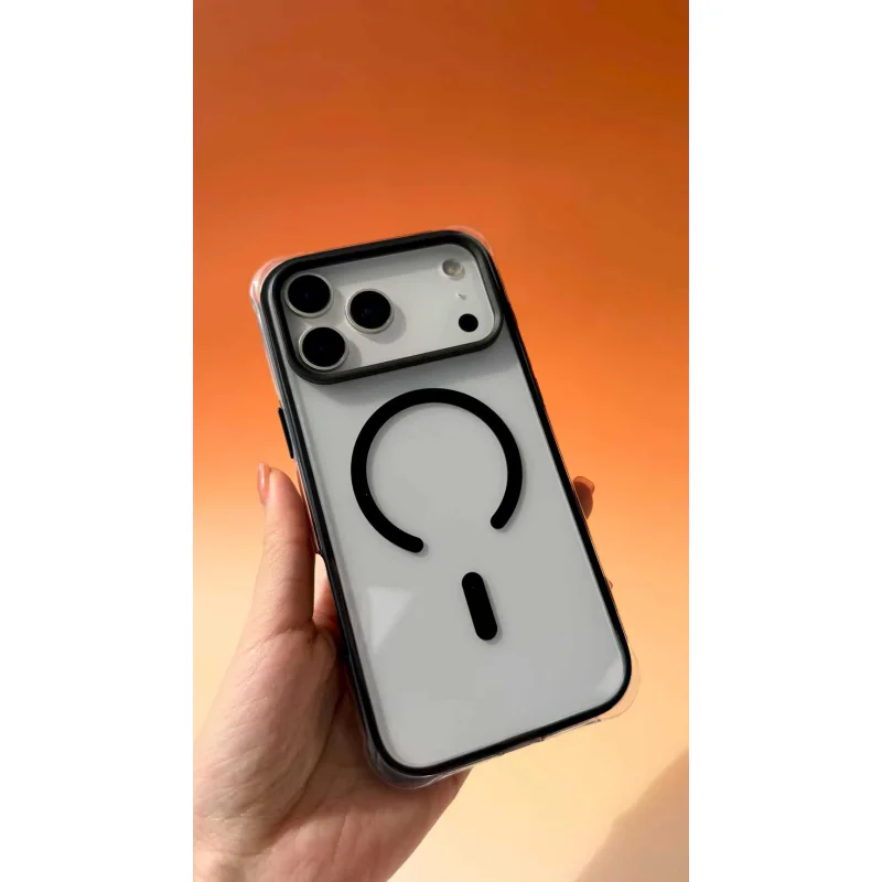 Capa Apokin Antichoque Transparente com MagSafe para iPhone 17 Pro Variedade de cores - Imagem 3
