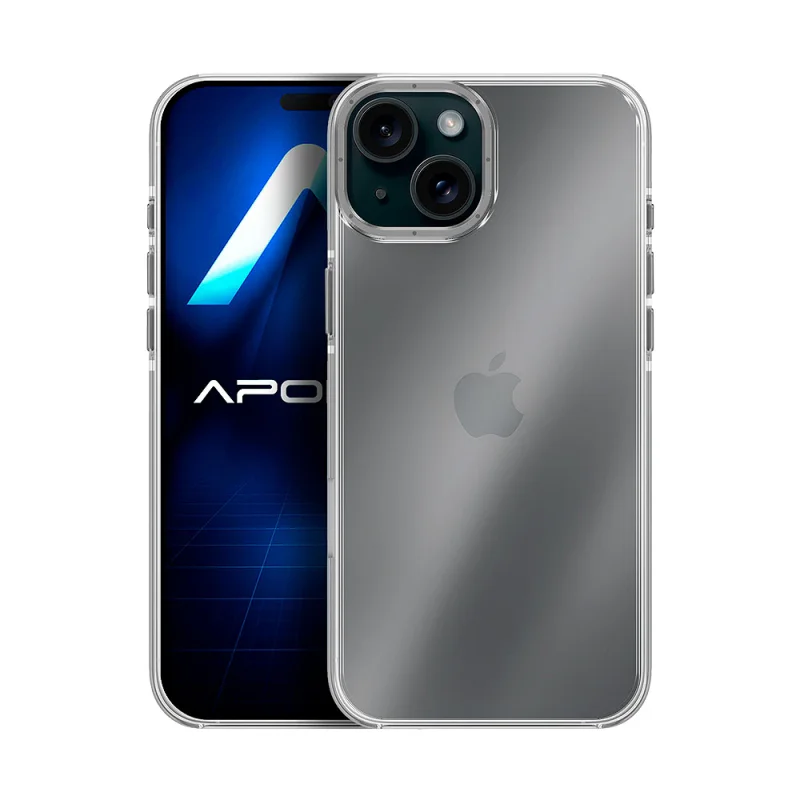 Capa Reforçada Apokin para iPhone 15 Branco - Imagem 2