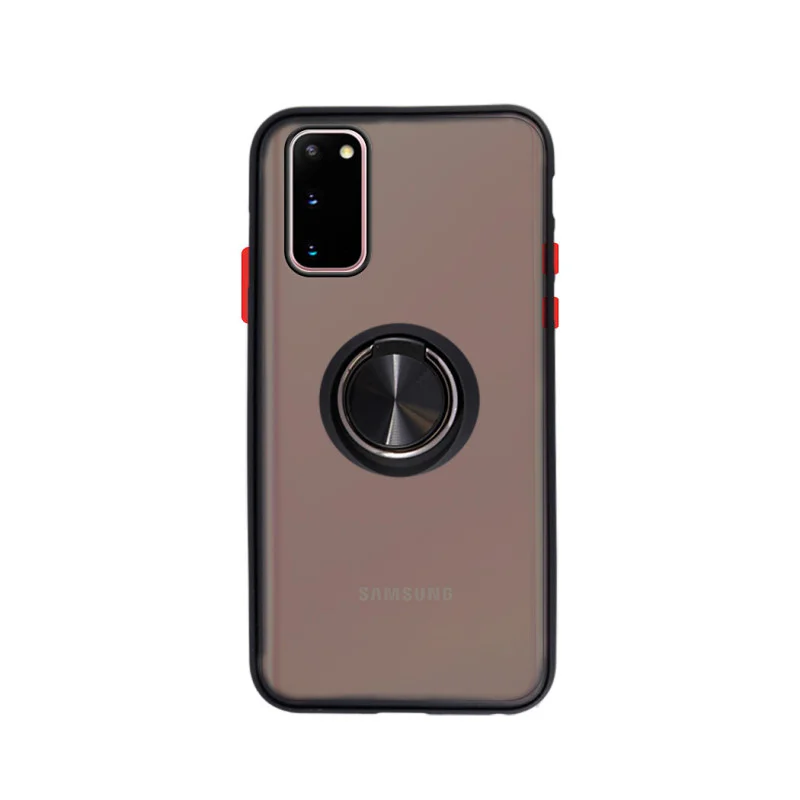 Capa Magnética de Gel Apokin com Suporte para Samsung Galaxy S20 FE Vermelho - Imagem 2