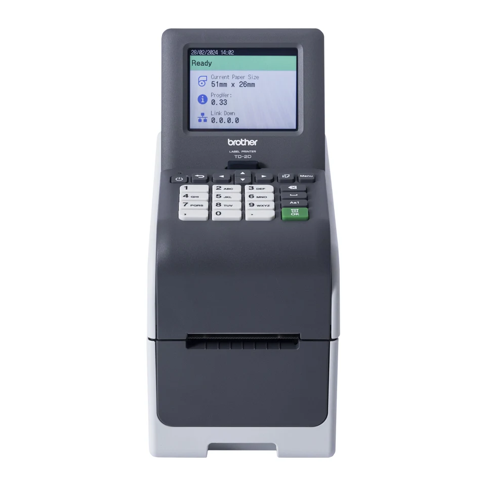 Impressora de Etiquetas Térmica de Secretária Brother TD-2350DSA203 203 ppp Wi-Fi Bluetooth