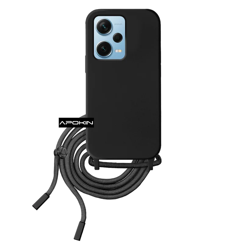 Capa Flexível Apokin para Xiaomi Redmi Note 12 Pro Plus com Cordão Variedade de cores - Imagem 6