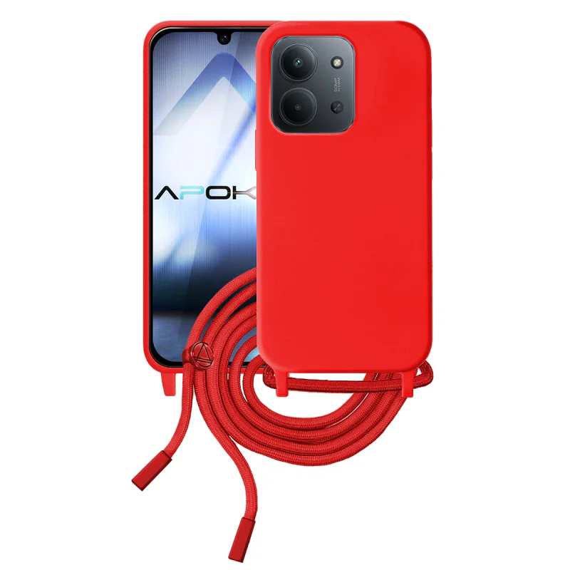 Capa Apokin com Cordão para Xiaomi Redmi 15C Variedade de cores - Imagem 3