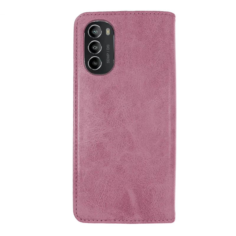 Capa Flip Apokin Motorola Moto G82 / G52 em Pele Sintética com Porta-Cartões Preto - Imagem 2