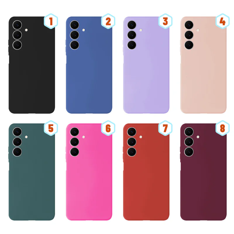 Capa Apokin para Samsung Galaxy A37 Silicone Líquido com Efeito Pele Cor 7