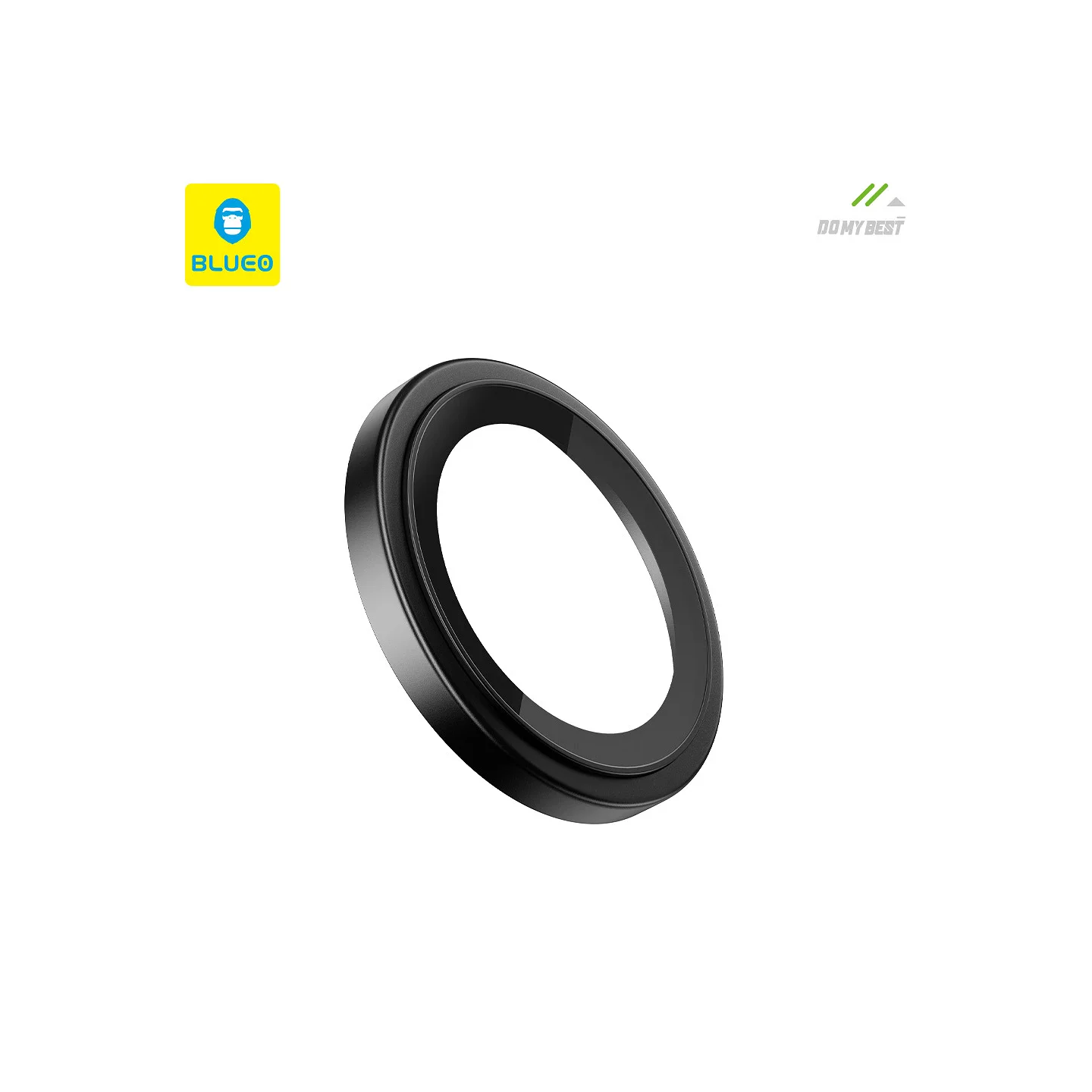 Protetor de Lentes Blueo para iPhone 17 Original com Armação Metálica Preto - Imagem 1