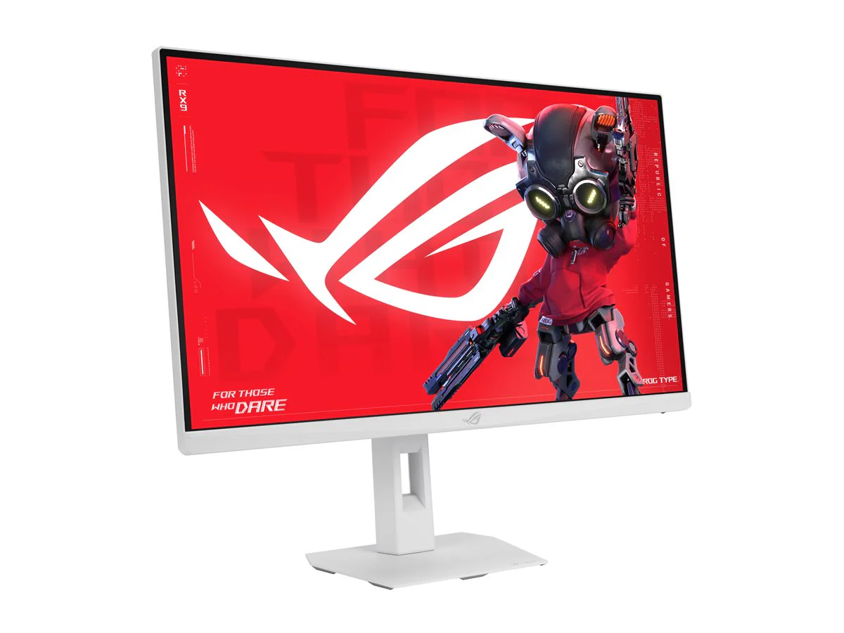 Monitor Gaming ASUS ROG Strix XG27ACMES-W 27" QHD Fast IPS 255Hz 0.3ms DisplayHDR 400 USB-C Branco - Imagem 3