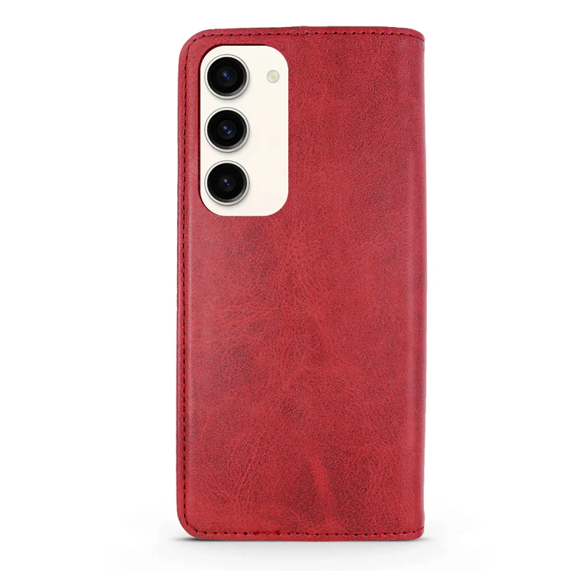 Capa Livro com Porta-Cartões Apokin para Samsung Galaxy S23 Plus em Pele Sintética Azul - Imagem 5