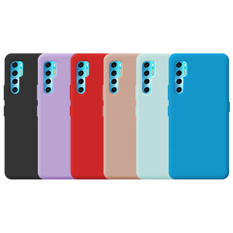 Capa Apokin para TCL 20 Pro em Silicone Macio com Proteção de Câmara 3D Azul - Imagem 1