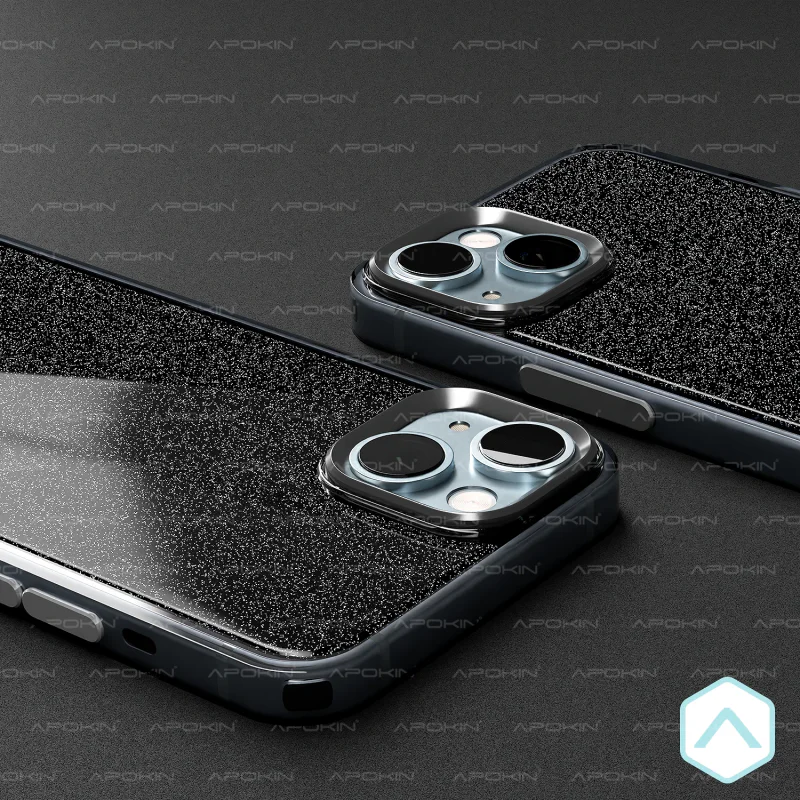 Capa com Purpurina Apokin para Samsung Galaxy A16 Variedade de Cores - Imagem 4