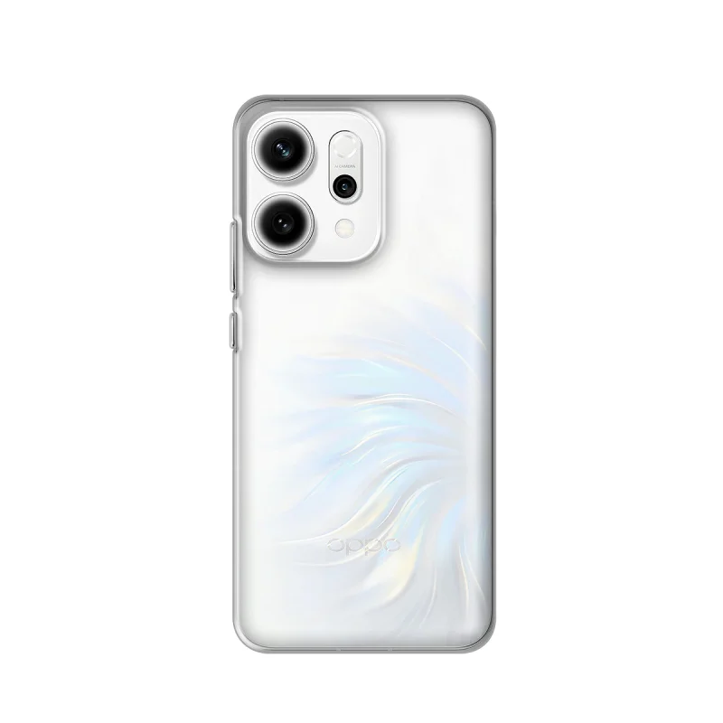 Capa Apokin para Oppo Reno 14 Silicone Espessura Reforçada 2,0 mm Transparente