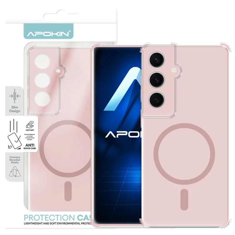 Capa Bumper Apokin Urban com MagSafe para Samsung Galaxy S25 Plus Lilás - Imagem 6