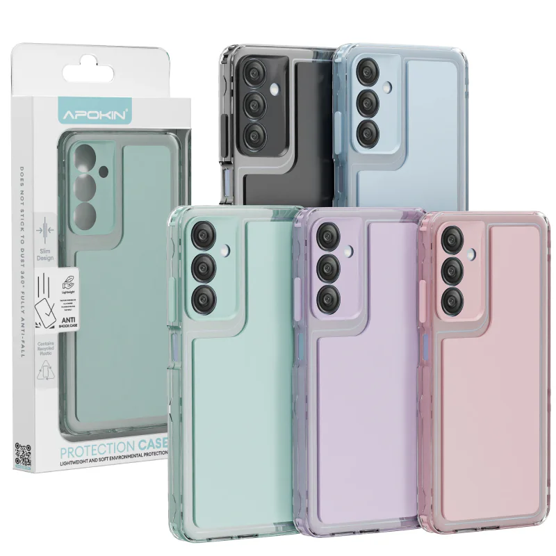 Capa Bumper Apokin Urbano para Samsung Galaxy A35 5G Rosa - Imagem 1